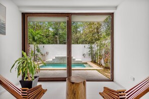 Deluxe House, Balcony, Garden View | Terrace/patio