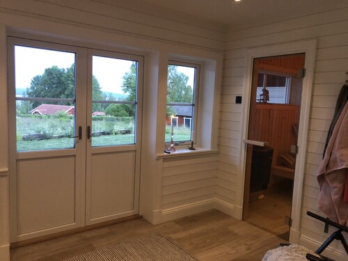 Swedish house with private sauna
