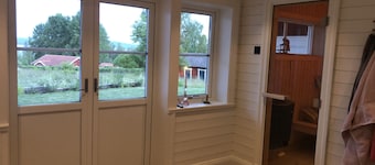 Swedish house with private sauna