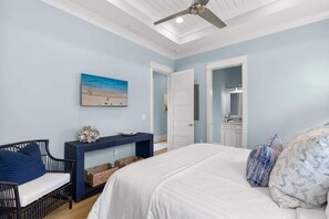 5 bedrooms, iron/ironing board, travel cot, WiFi