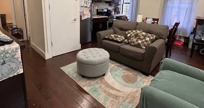 Spacious 3-bedroom apartment with WiFi, AC in lovely New York