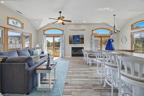 TV, table football, ping pong - The Salty Seahorses | 1,390 ft to the beach | Private Pool, Hot Tub, and Dog Friendly (Corolla)