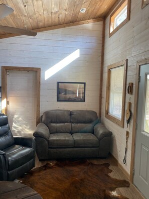 Ferienhütte, eigenes Bad | Lounge