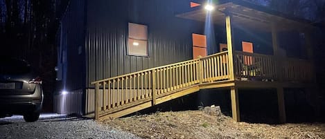 Chalet rustique, salle de bain privée | Extérieur