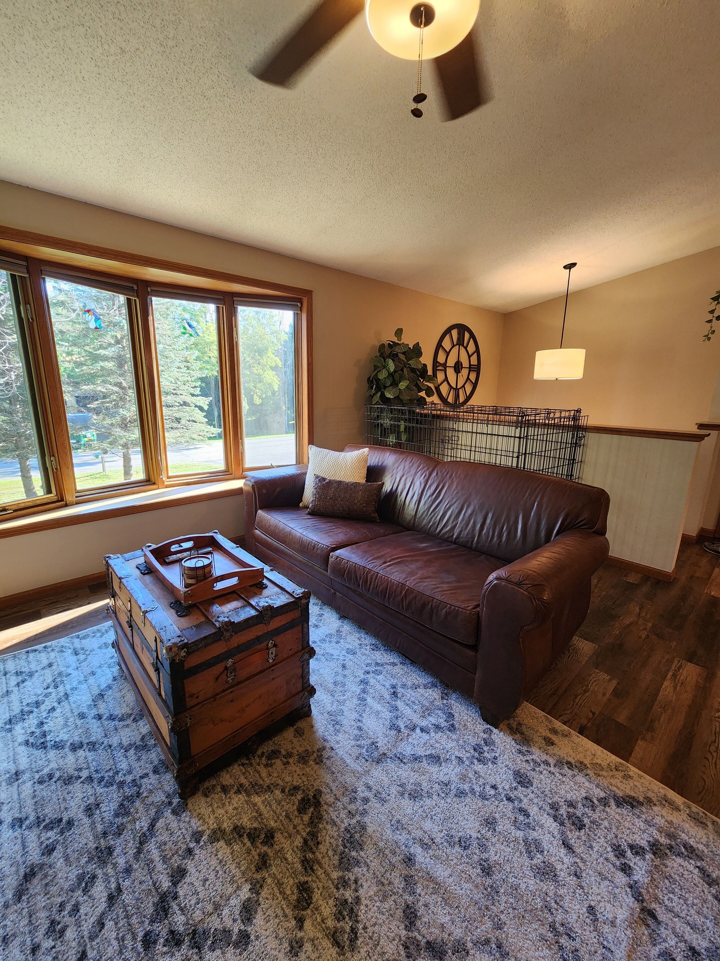 TV connectée, cheminée