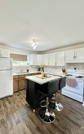 Microwave, oven, stovetop