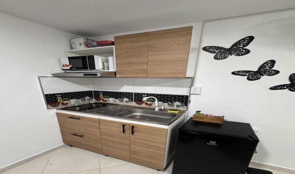 Microondas y parrilla de estufa 