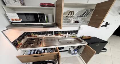 Charming 2-bedroom apartment with WiFi, AC in delightful Villanueva