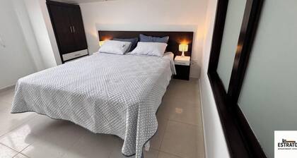 Charming 2-bedroom apartment with WiFi, AC in delightful Villanueva