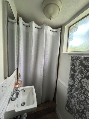 Towels, soap, toilet paper