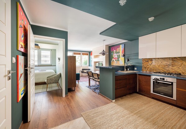 1 Schlafzimmer, Bügeleisen/Bügelbrett, WLAN, Bettwäsche