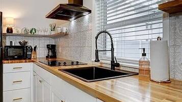 Microwave, oven, stovetop, paper towels