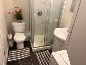 Towels, soap, toilet paper