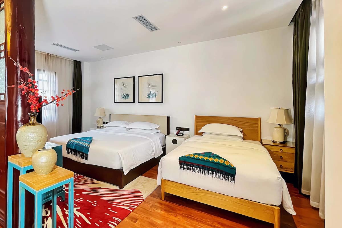 Family Triple Room, Garden View | View from room
