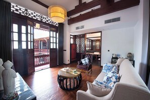 Suite Design, vue jardin | Vue de la chambre