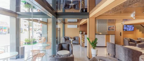 Sala de estar en el lobby
