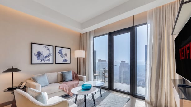 Apartment | 1 bedroom - Lux 1BR Downtown w Pool Gym Access Burj Views (Dubai)