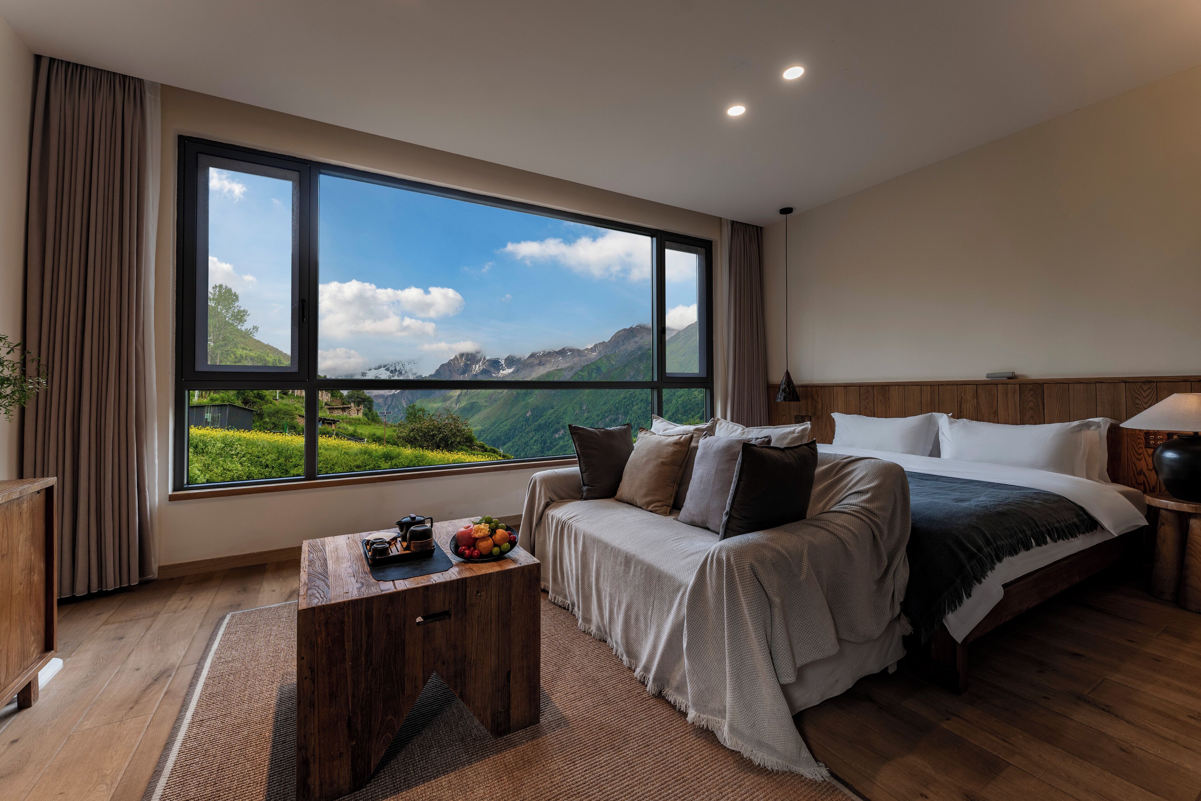 Habitación de diseño doble | Escritorio, cortinas opacas, wifi gratis