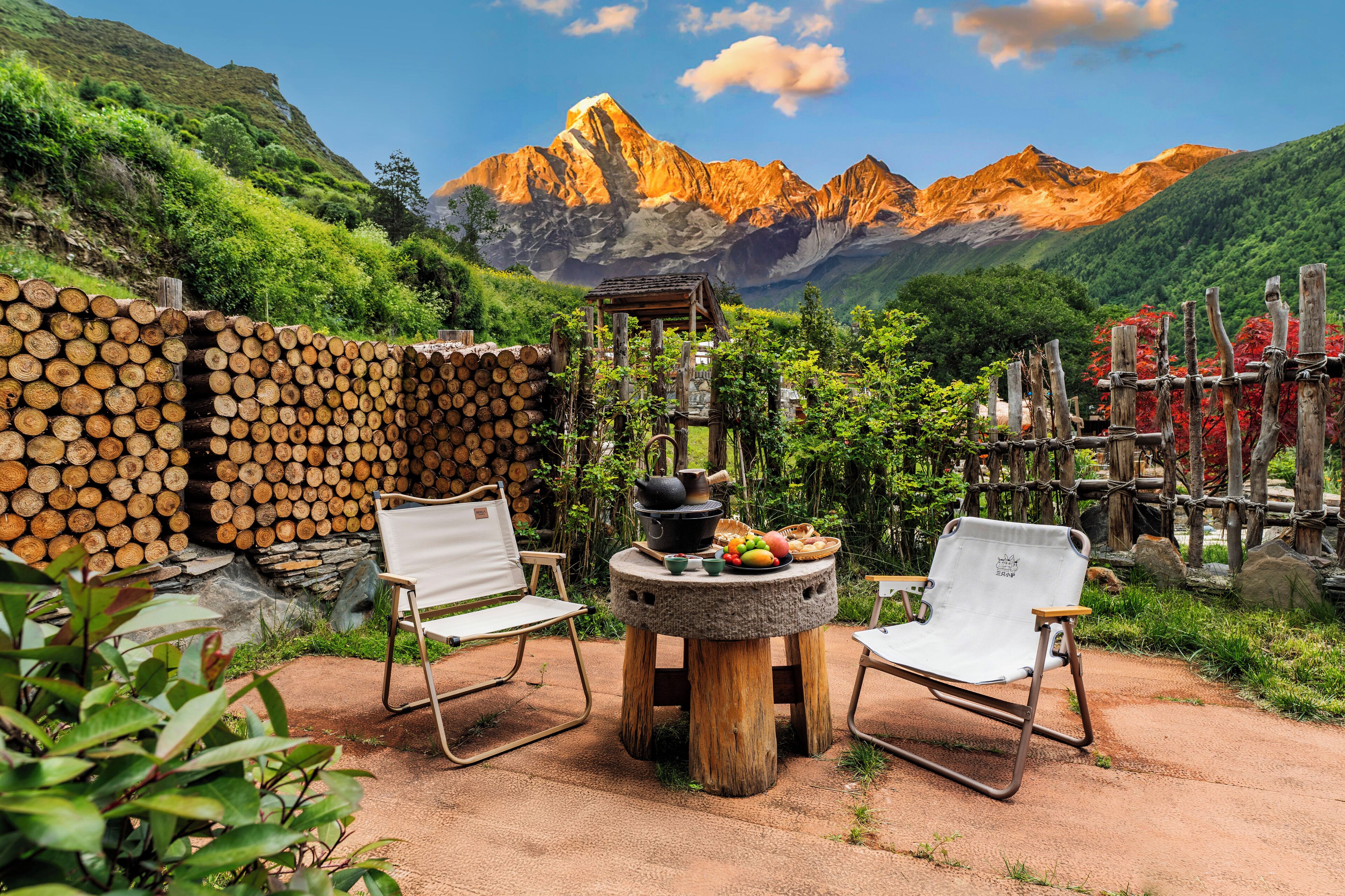 Habitación exclusiva doble | Terraza o patio