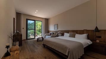 Chambre Double Majestueuse | Bureau, rideaux occultants, Wi-Fi gratuit