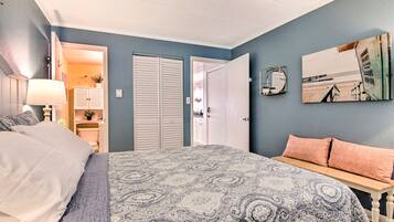 1 bedroom, iron/ironing board, WiFi (free), bed sheets