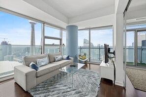 TV - Scandinavian Designer Condo with Balcony (Toronto)