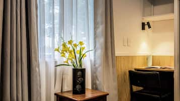 Wifi gratis y ropa de cama