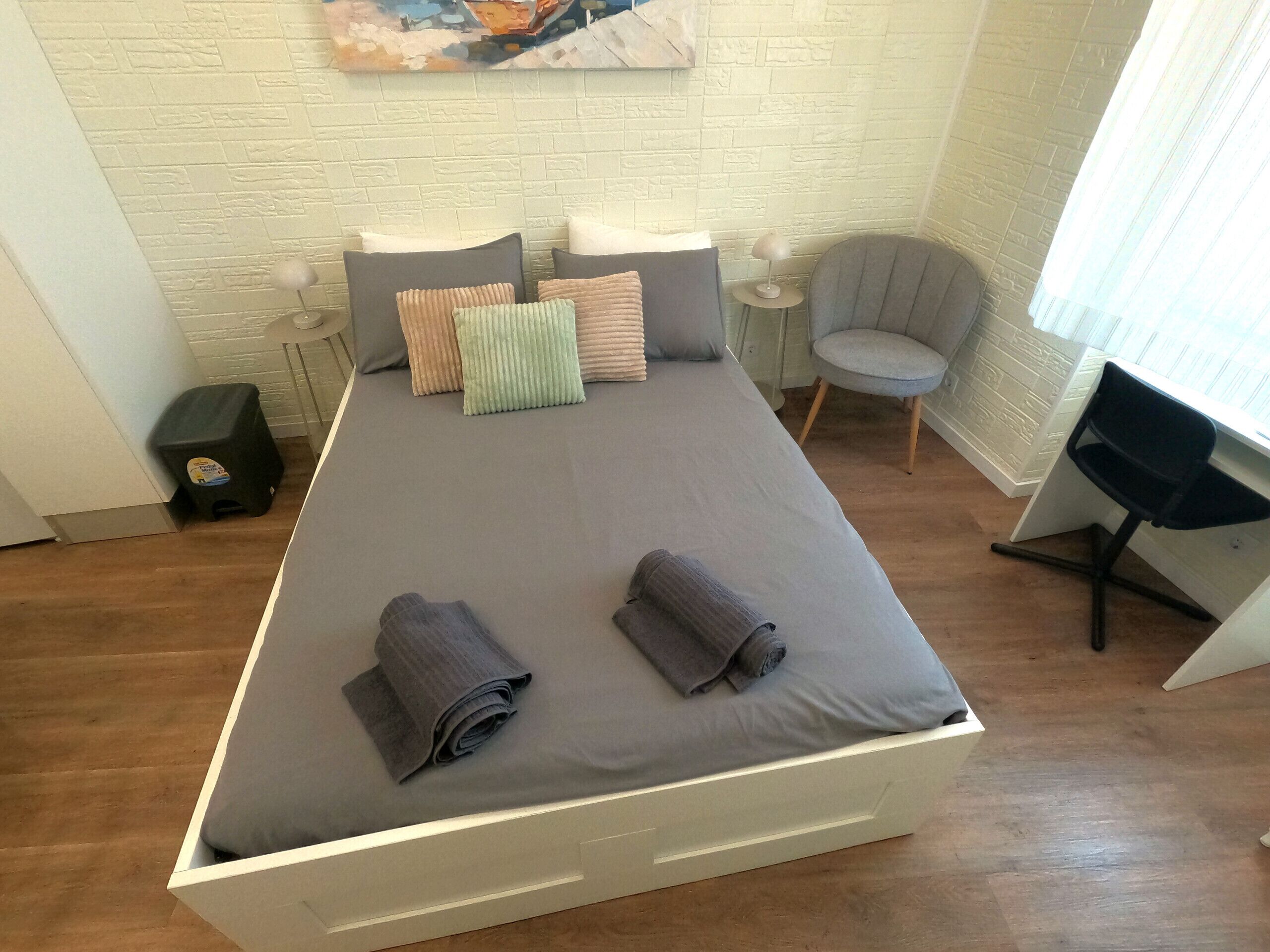 1 bedroom, iron/ironing board, free WiFi, bed sheets