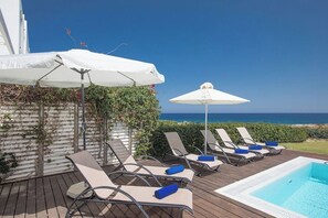 Pool - Beachfront villa close to Protaras, 1271 (Protaras)