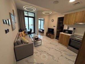 Interior - Maryah Island Luxe 1 Bed Junior by Central Stay (Abu Dhabi)
