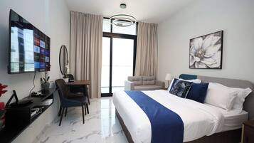 1 bedroom, iron/ironing board, WiFi, bed sheets