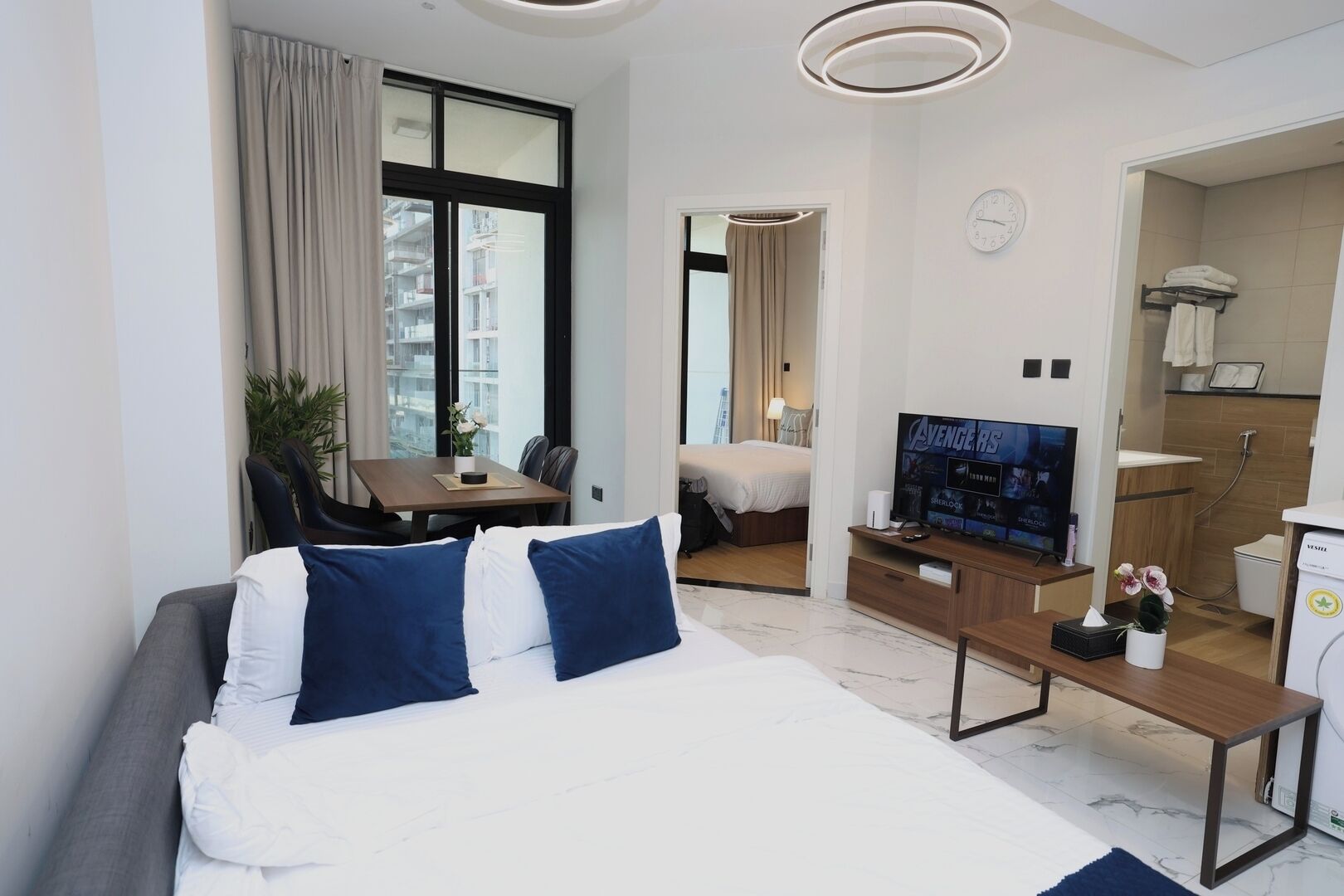 1 bedroom, iron/ironing board, WiFi, bed sheets