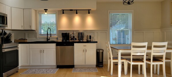 Microwave, oven, dishwasher