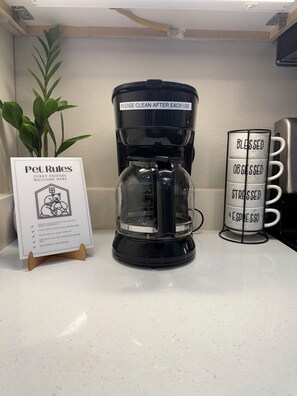 Coffee and/or coffee maker