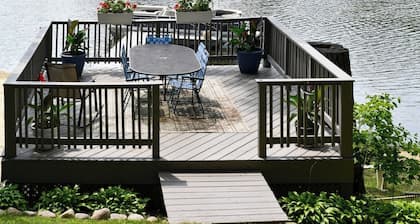Lakefront Estate w/ Beach & Boat • Sleeps 30 • Near IN Dunes National Park