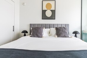 1 室のベッドルーム、アイロン / アイロン台、WiFi、ベッドシーツ