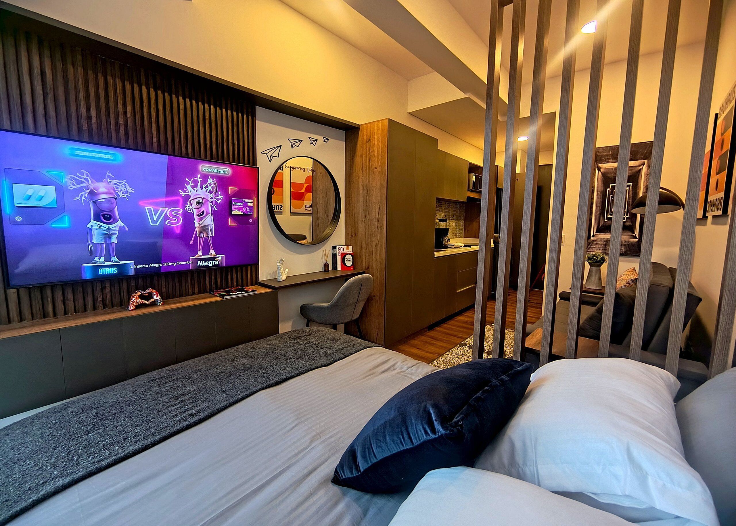 Blackout curtains, soundproofing, iron/ironing board, free WiFi