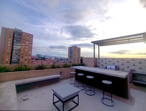 Deluxe appartement | Terras