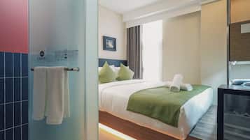 Deluxe Double | Minibar con artículos gratuitos y espacio para trabajar con un portátil