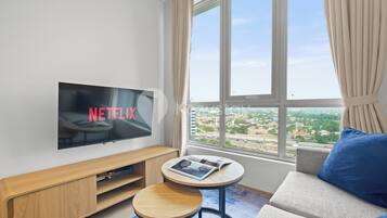 Apartemen, 1 kamar tidur, pemandangan kota | Pemandangan dari kamar