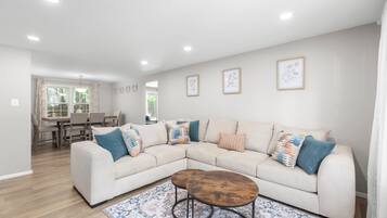 TV connectée, cheminée