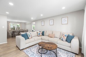 TV connectée, cheminée