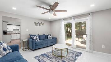 TV connectée, cheminée