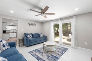 TV connectée, cheminée