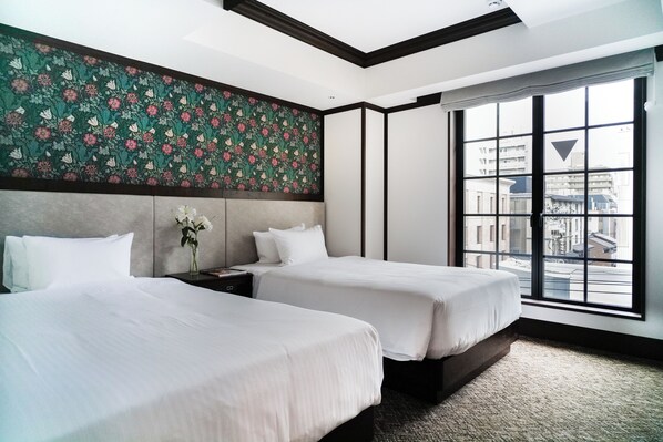 Twin Room, City View | Desk, free WiFi - KIORI Exec Muromachi (Kyoto)