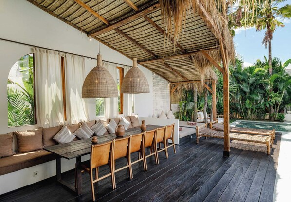 Restauration en plein air