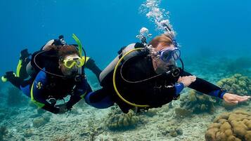 Beach nearby, white sand