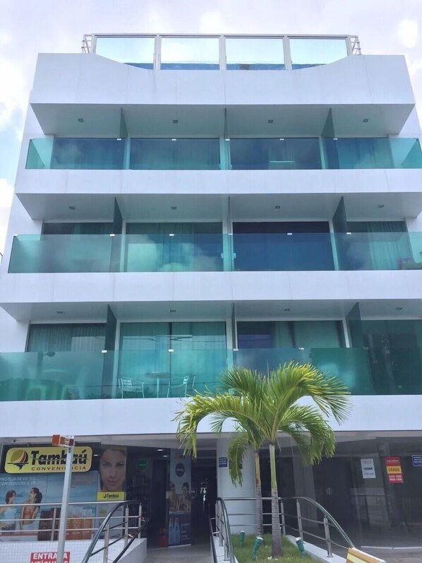 Façade de l’hébergement