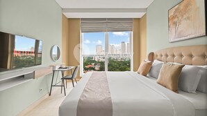 Apartemen, 2 kamar tidur, pemandangan kota | Pemandangan dari kamar