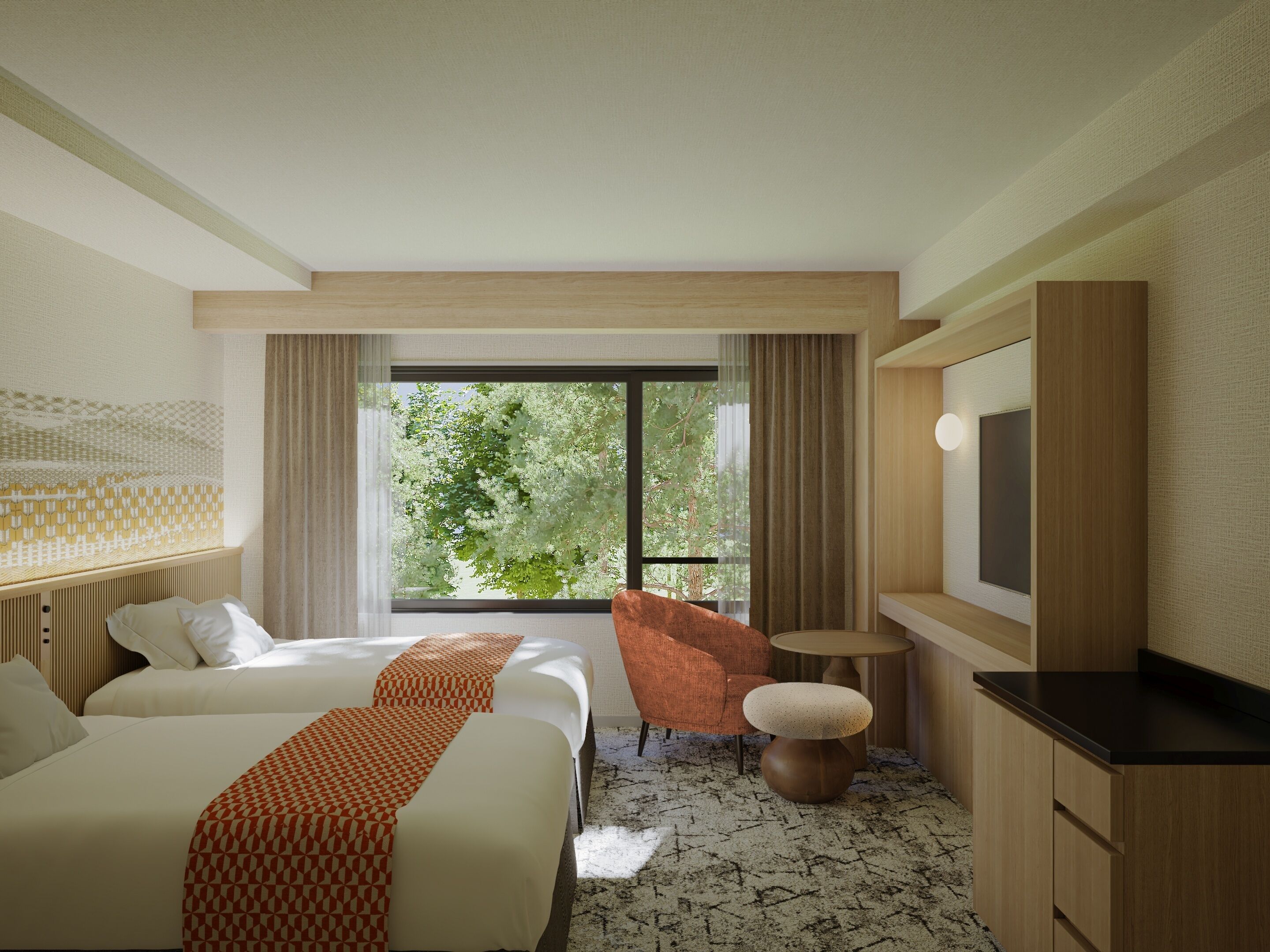 Chambre Standard avec lits jumeaux, non-fumeur